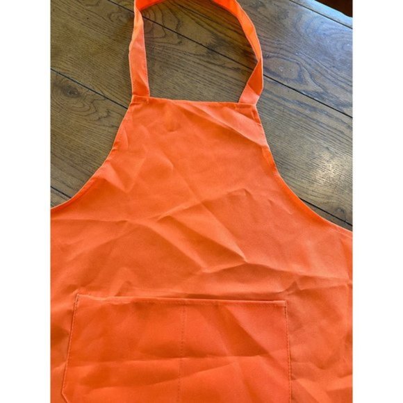 Orange Adult Apron - Picture 3 of 6